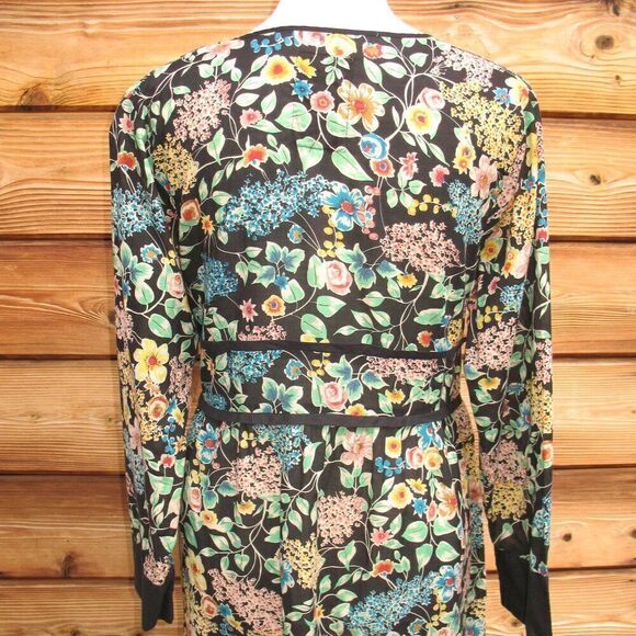 Johnny Was Floral Tunic Top - Picture 5 of 7